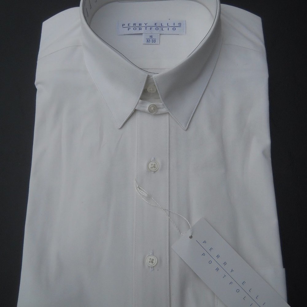 Perry Ellis Portfolio Men's Dress Shirt NEW, NWT